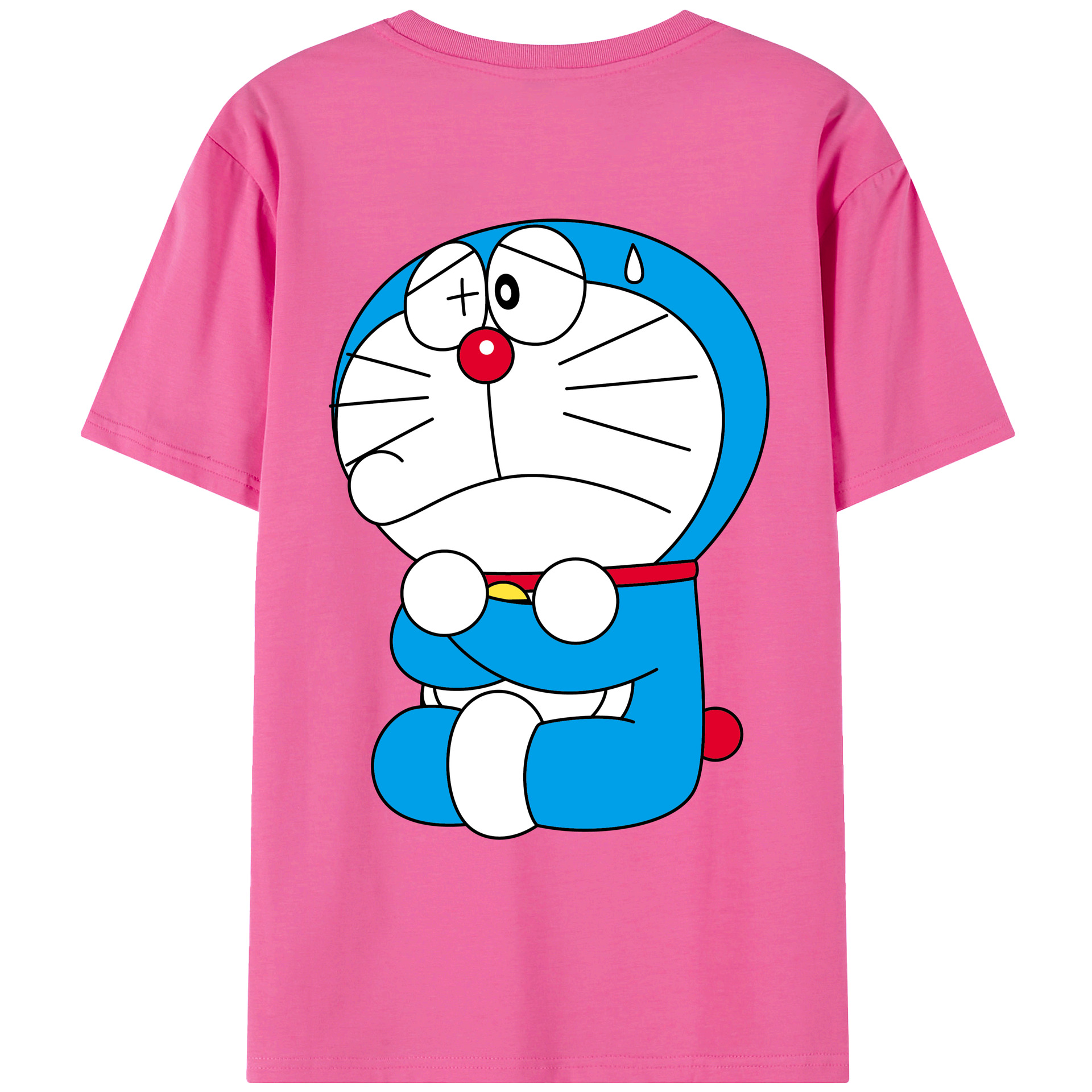 （画像用） ドラえもん Doraemon レディース半袖Tシャツ(バックプリント)